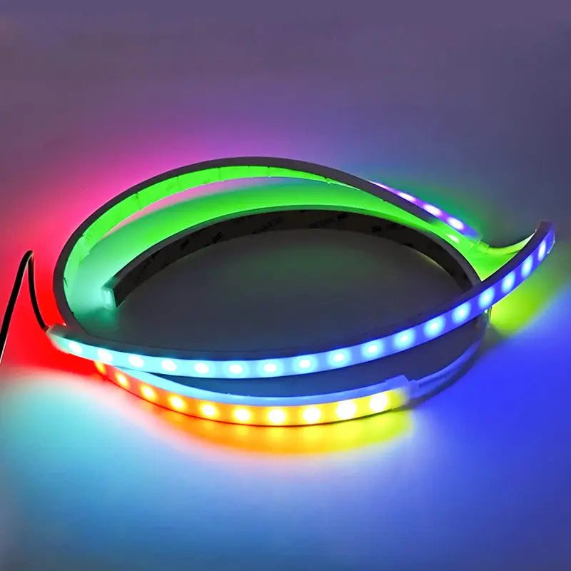 RGBIC LED Strip Lights – Smart App-Controlled USB LED Lights with Music Sync for Gaming & Desk Setups