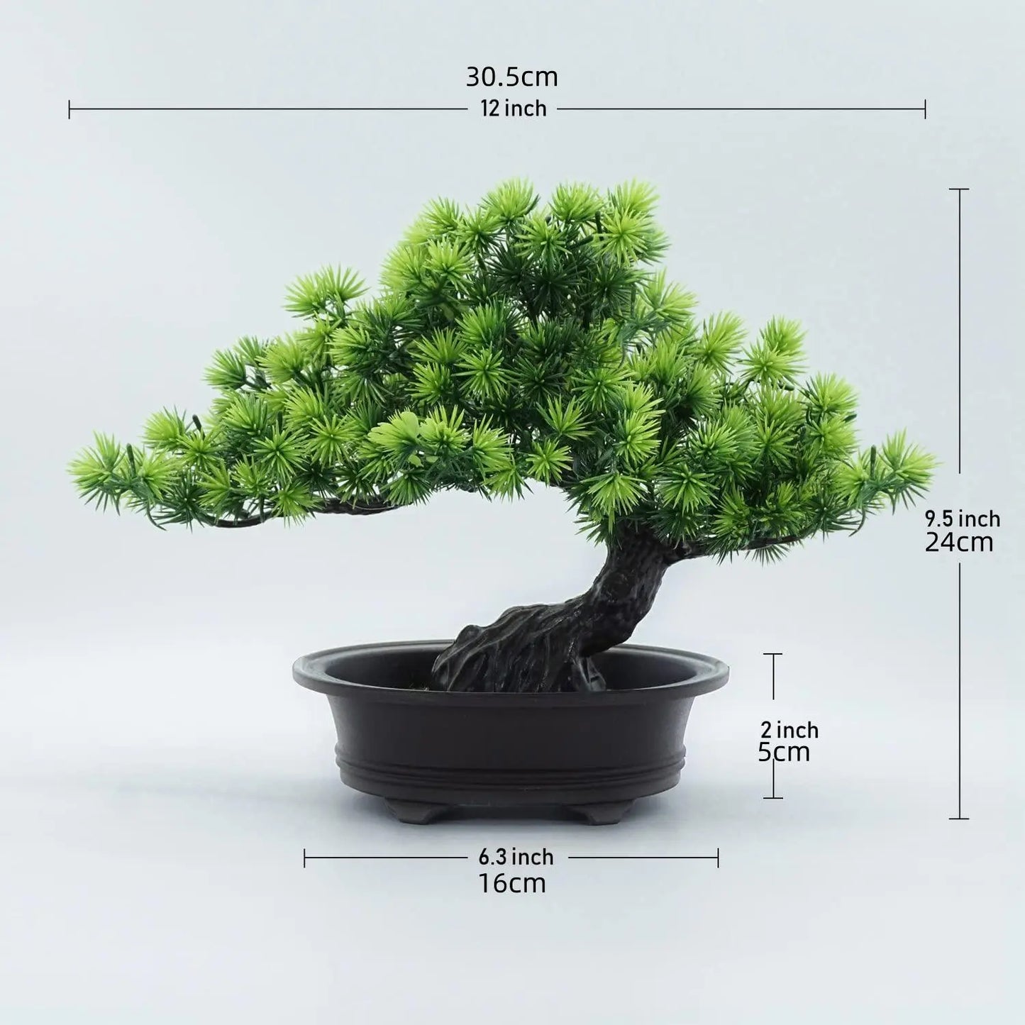 Artificial Bonsai Tree – Realistic Potted Plant