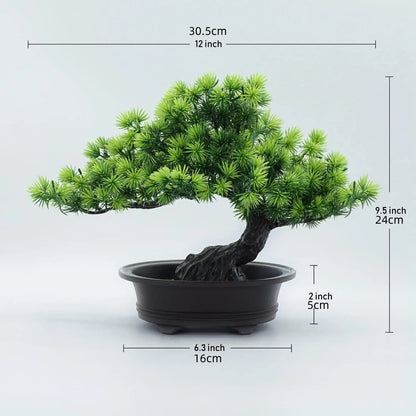 Artificial Bonsai Tree – Realistic Potted Plant