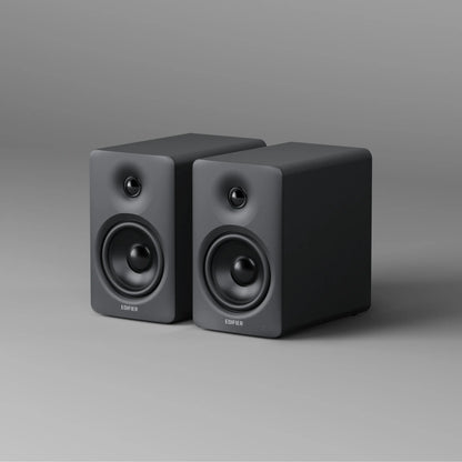 Premium Active Bookshelf Speakers – 100W RMS Hi-Res Bluetooth 6.0 Speakers with HDMI eARC for Desk Setups & Home Entertainment