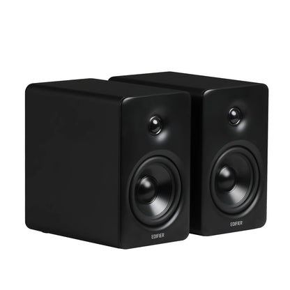Premium Active Bookshelf Speakers – 100W RMS Hi-Res Bluetooth 6.0 Speakers with HDMI eARC for Desk Setups & Home Entertainment