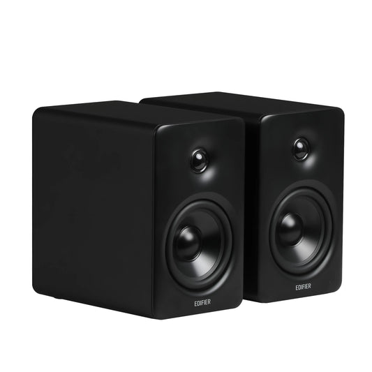 Premium Active Bookshelf Speakers – 100W RMS Hi-Res Bluetooth 6.0 Speakers with HDMI eARC for Desk Setups & Home Entertainment