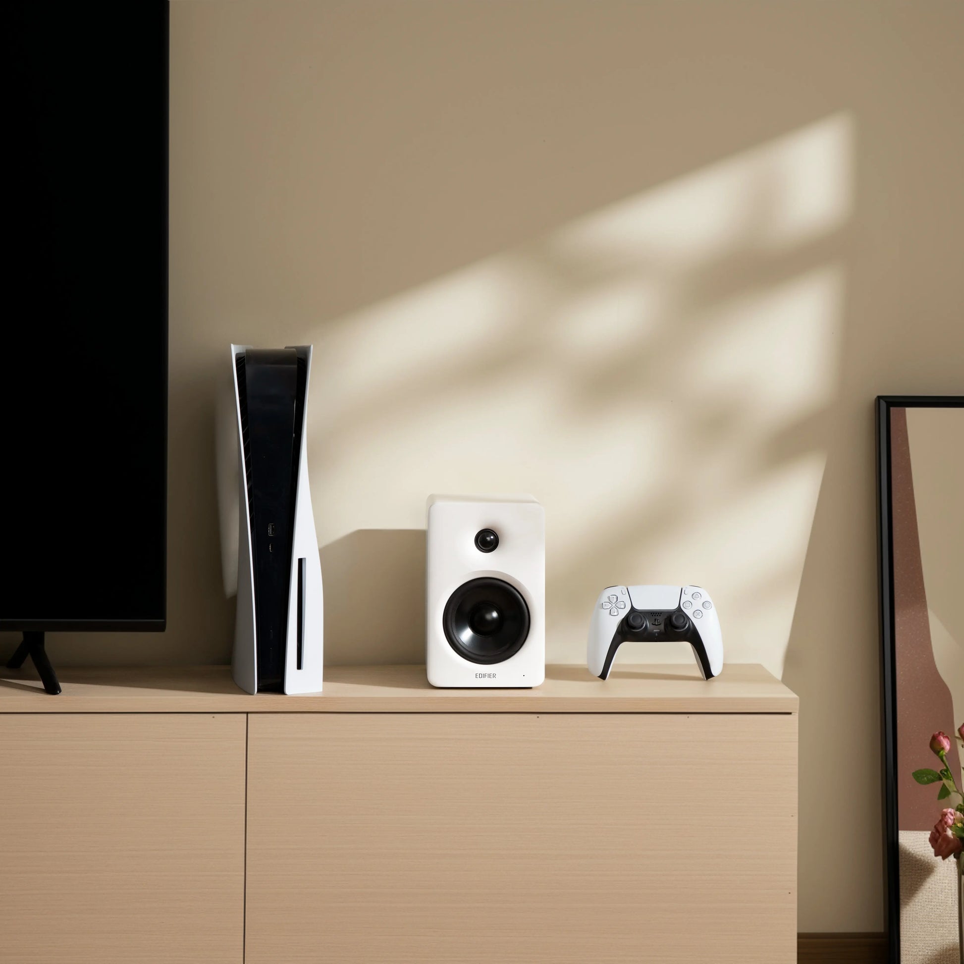 Premium Active Bookshelf Speakers – 100W RMS Hi-Res Bluetooth 6.0 Speakers with HDMI eARC for Desk Setups & Home Entertainment