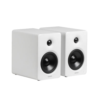 Premium Active Bookshelf Speakers – 100W RMS Hi-Res Bluetooth 6.0 Speakers with HDMI eARC for Desk Setups & Home Entertainment