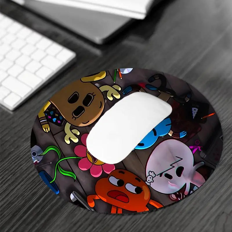 Cartoon Pattern Extended Desk Mat – Premium Non-Slip Gaming Mouse Pad