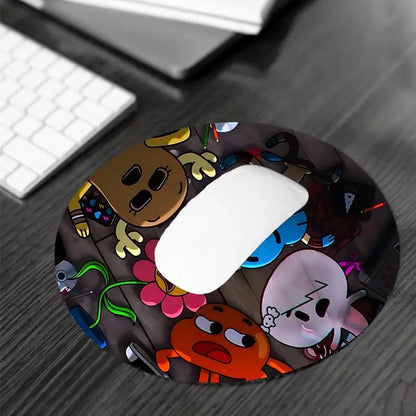 Cartoon Pattern Extended Desk Mat – Premium Non-Slip Gaming Mouse Pad