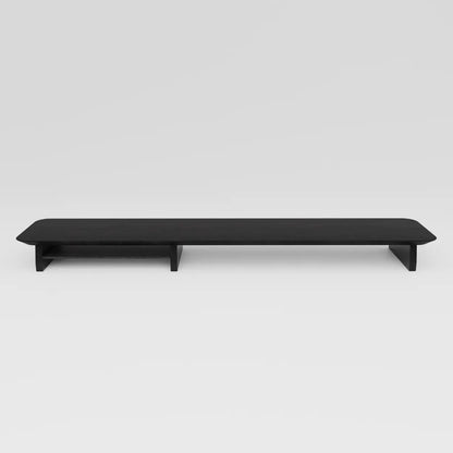 Premium Wooden Dual Monitor Riser – Solid Wood Monitor Stand for Desk Setups, Home Offices & Gaming Stations