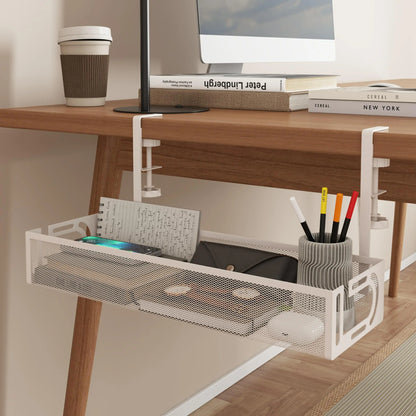 Under Desk Cable Management Tray – Premium Cable Organiser for Clean & Clutter-Free Desk Setups