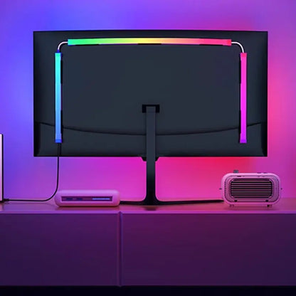 RGBIC LED Strip Lights – Smart App-Controlled USB LED Lights with Music Sync for Gaming & Desk Setups