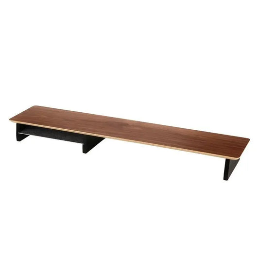 Premium Wooden Dual Monitor Riser – Solid Wood Monitor Stand for Desk Setups, Home Offices & Gaming Stations