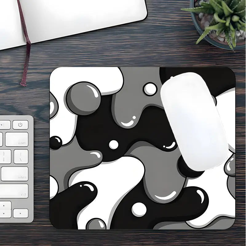 Abstract Pattern Extended Desk Mat – Premium Non-Slip Gaming Mouse Pad