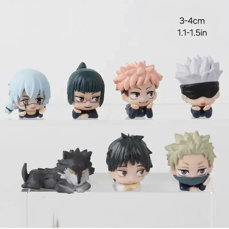 Jujutsu Kaisen-Inspired Collectible Figures – Premium Anime Display Figures for Desk Setups & Home Décor