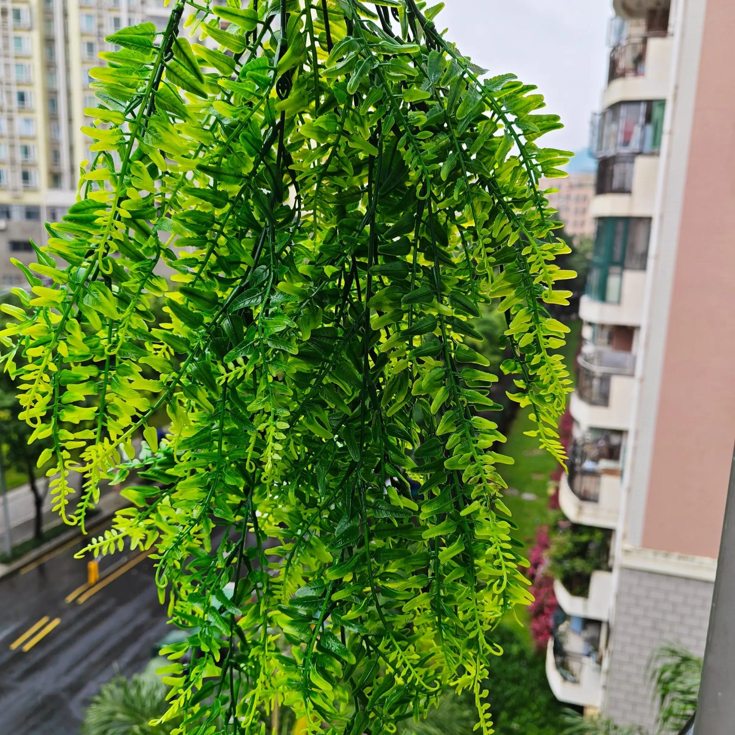 Artificial Boston Fern Hanging Plant – Realistic Faux Greenery